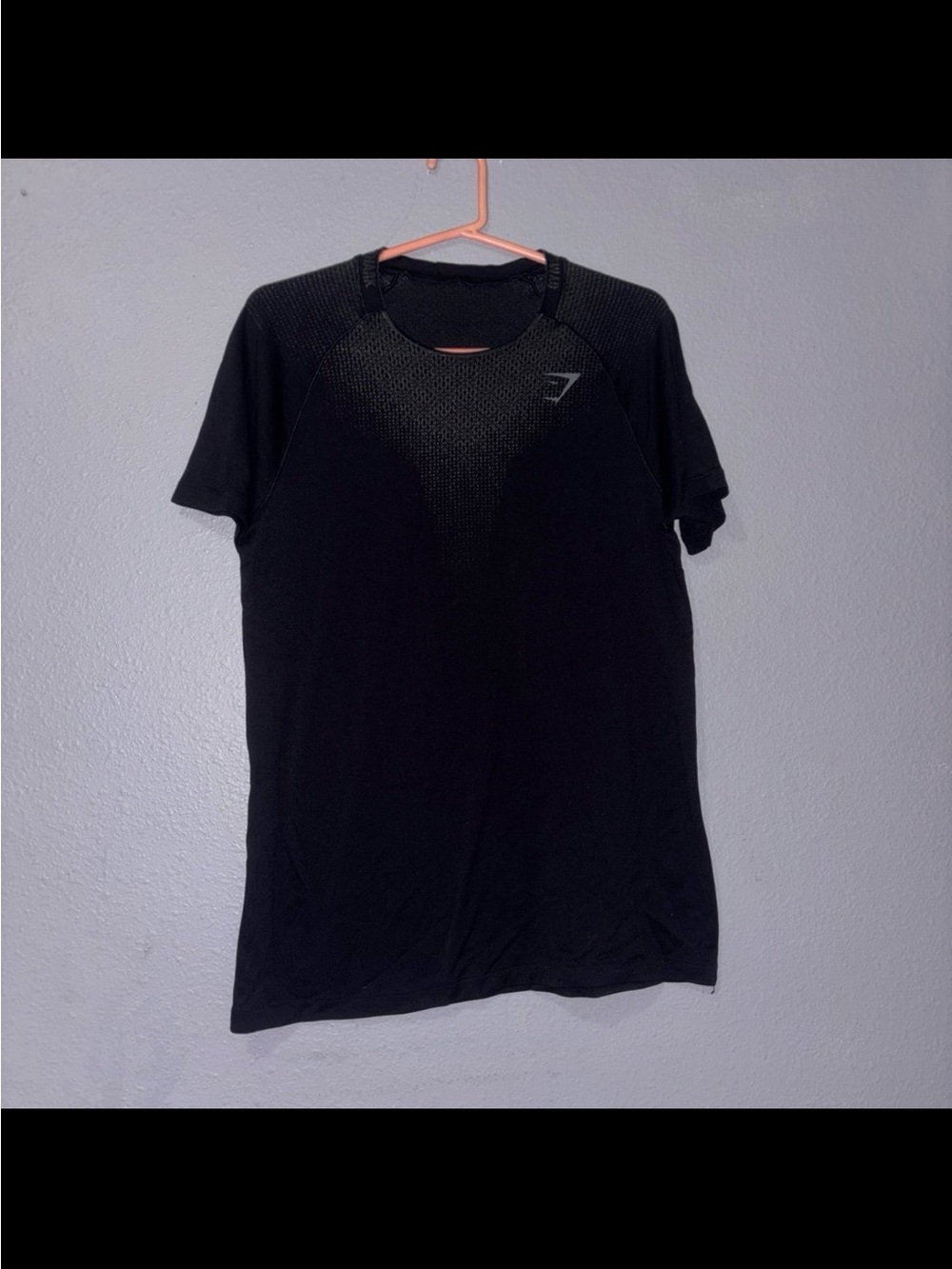 Gymshark Black Short Sleeve Training Tee